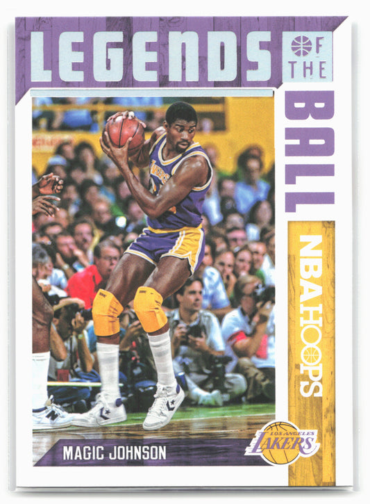 2017-18 Hoops #2 Magic Johnson Legends of the Ball