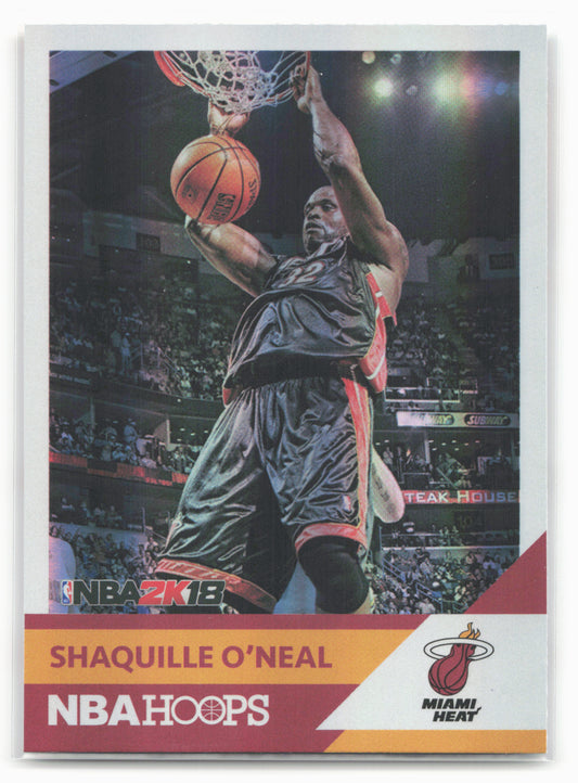 2017-18 Hoops #NNO Shaquille O'Neal Shaquille O'Neal NBA2K18