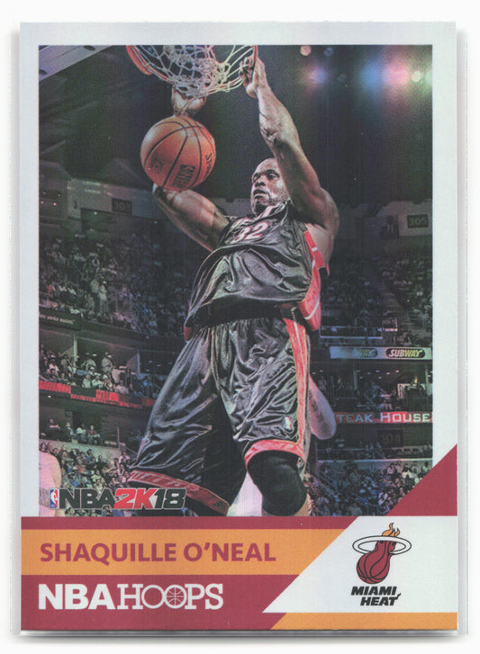 2017-18 Hoops #NNO Shaquille O'Neal Shaquille O'Neal NBA2K18 20054