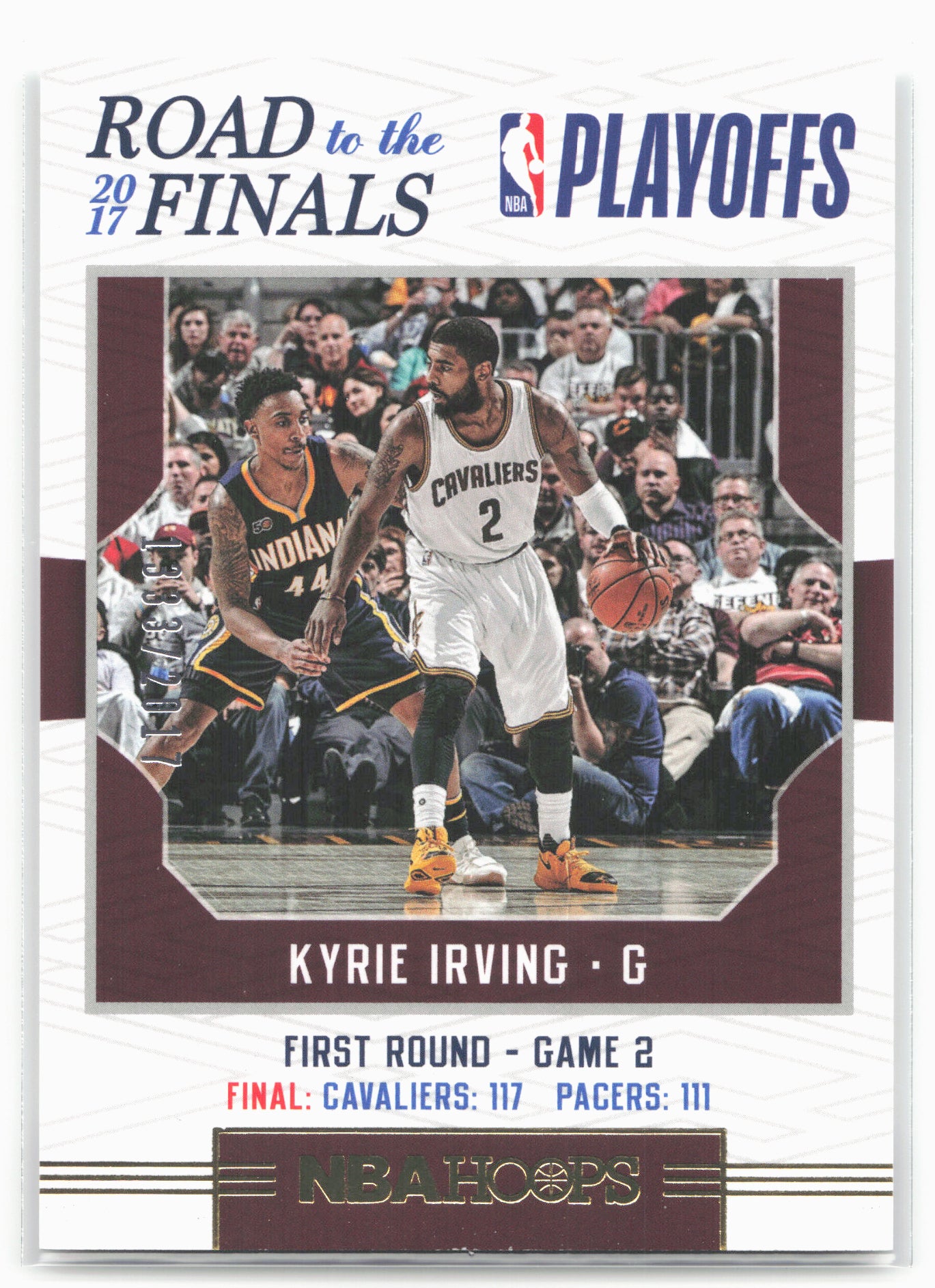 2017-18 Hoops #20 Kyrie Irving Road to the Finals #/2017