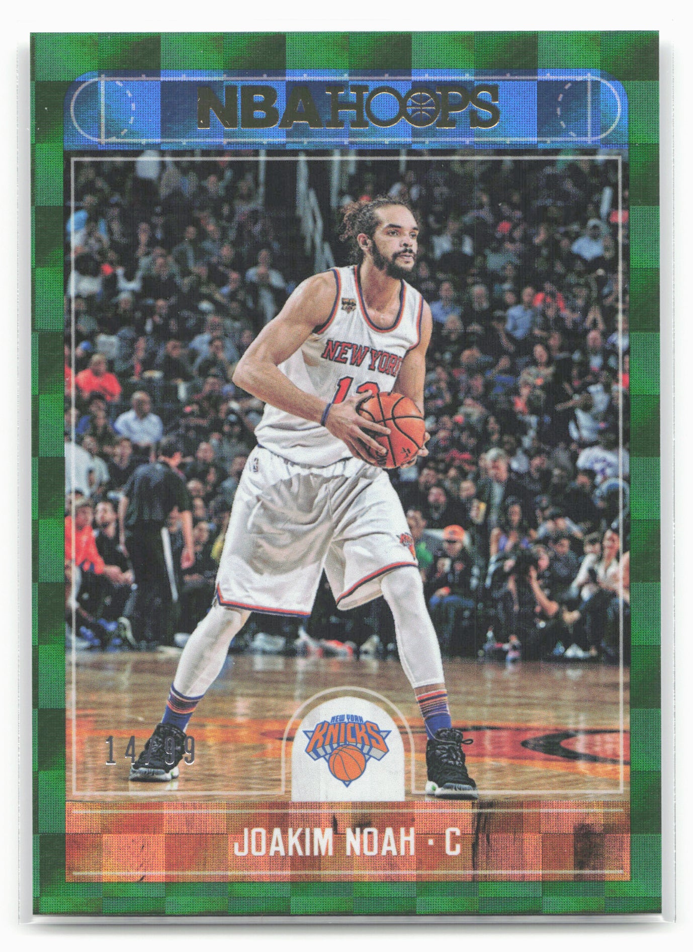 2017-18 Hoops #101 Joakim Noah Green #/99