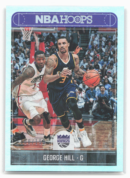 2017-18 Hoops #83 George Hill Silver #/199