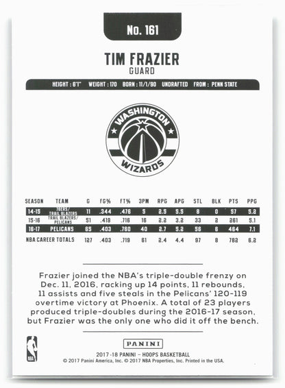 2017-18 Hoops #161 Tim Frazier