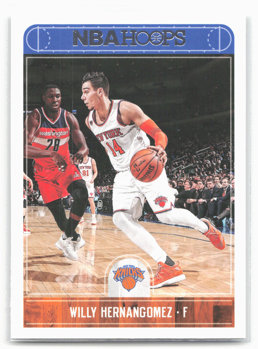 2017-18 Hoops #103 Willy Hernangomez