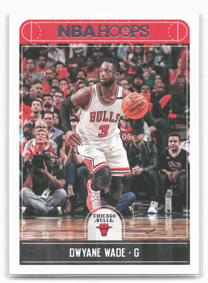 2017-18 Hoops #17 Dwyane Wade