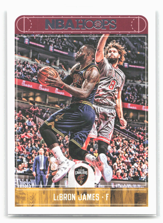 2017-18 Hoops #25 LeBron James