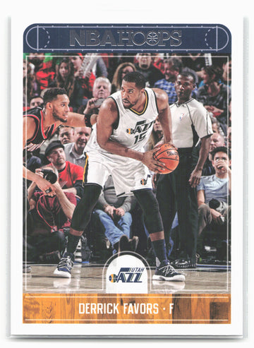 
2017-18 Hoops #84 Derrick Favors