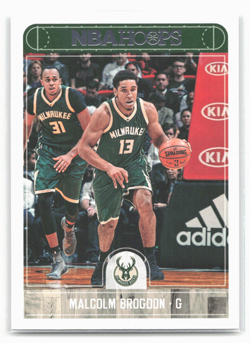 
2017-18 Hoops #12 Malcolm Brogdon