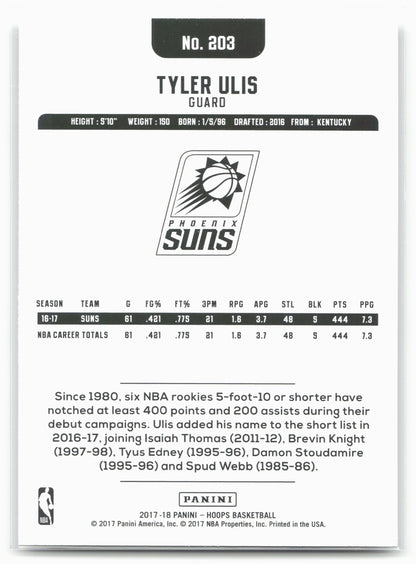 2017-18 Hoops #203 Tyler Ulis