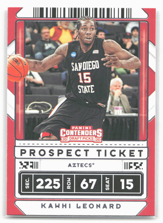 2020 Panini Contenders Draft Picks #18 Kawhi Leonard