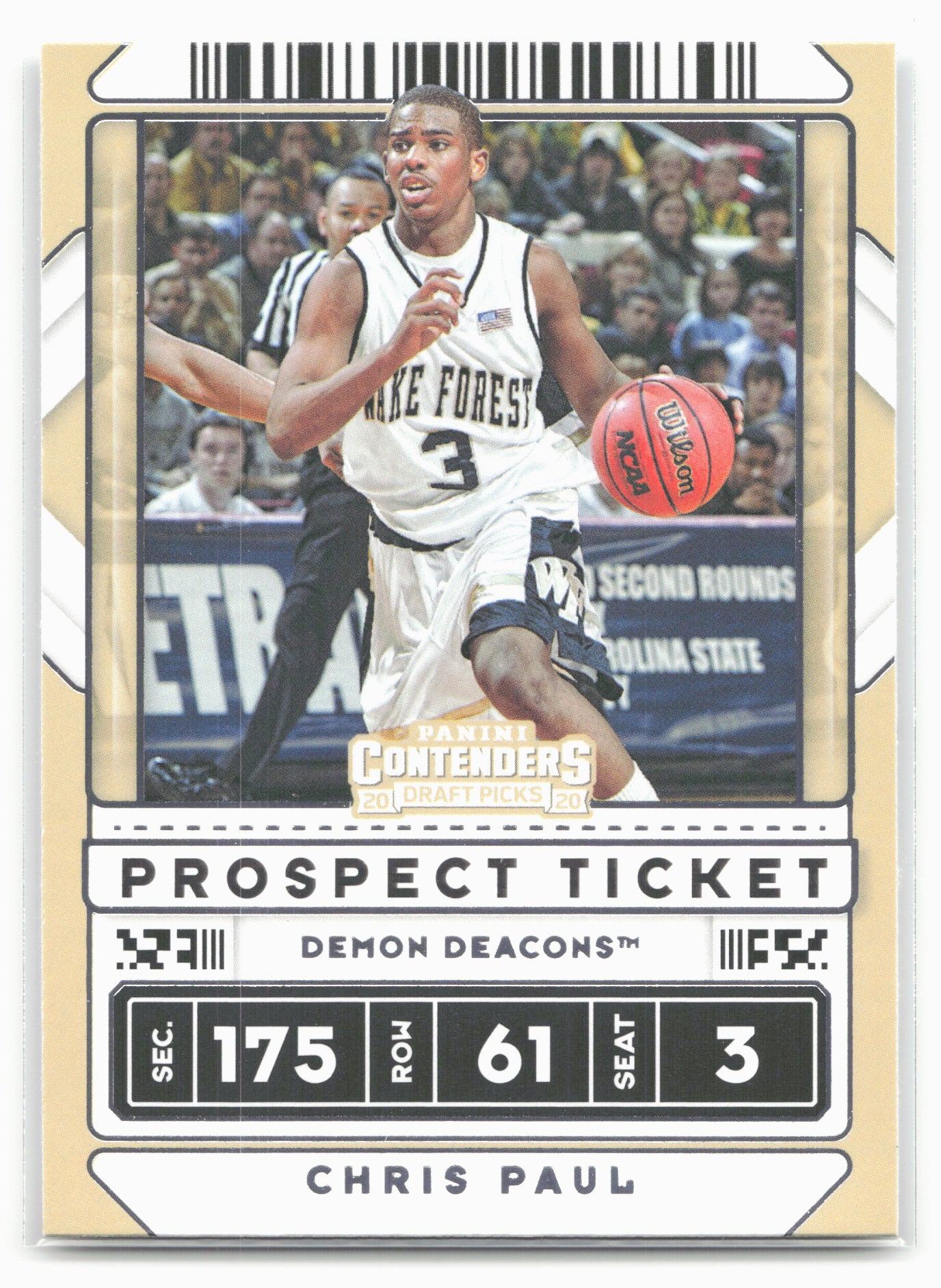 2020 Panini Contenders Draft Picks #38 Chris Paul