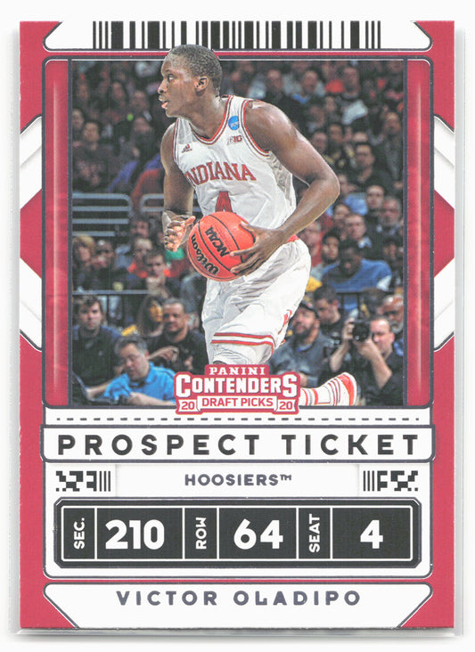 2020 Panini Contenders Draft Picks #29b Victor Oladipo White jersey