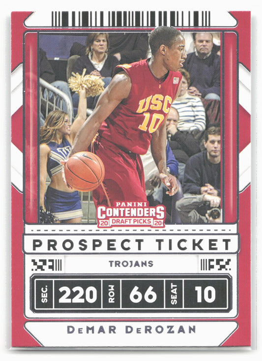 2020 Panini Contenders Draft Picks #49b DeMar DeRozan
