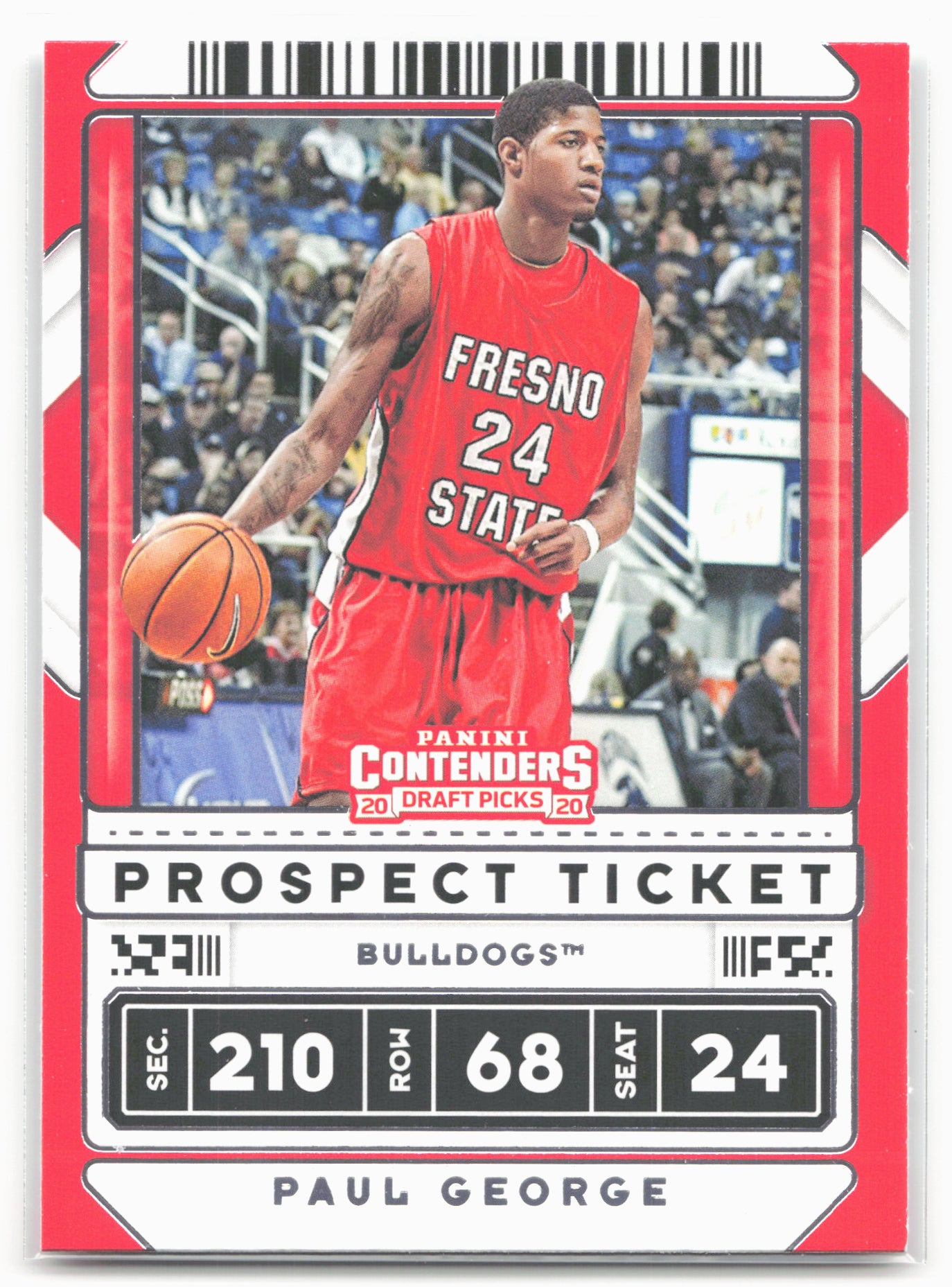 2020 Panini Contenders Draft Picks #19 Paul George