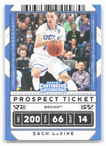 2020 Panini Contenders Draft Picks #25b Zach LaVine