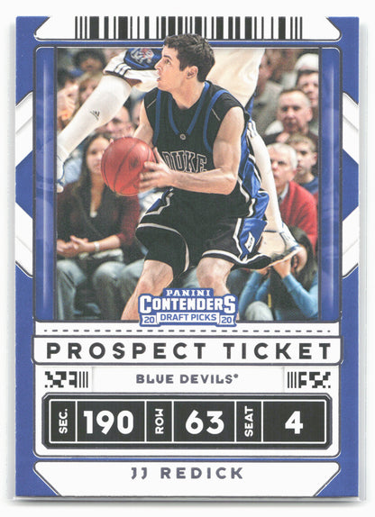 2020 Panini Contenders Draft Picks #50 JJ Redick