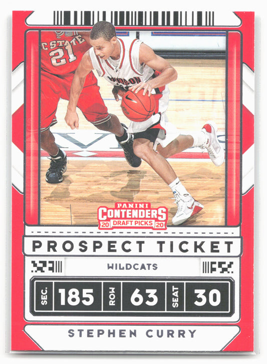 2020 Panini Contenders Draft Picks #1 Stephen Curry