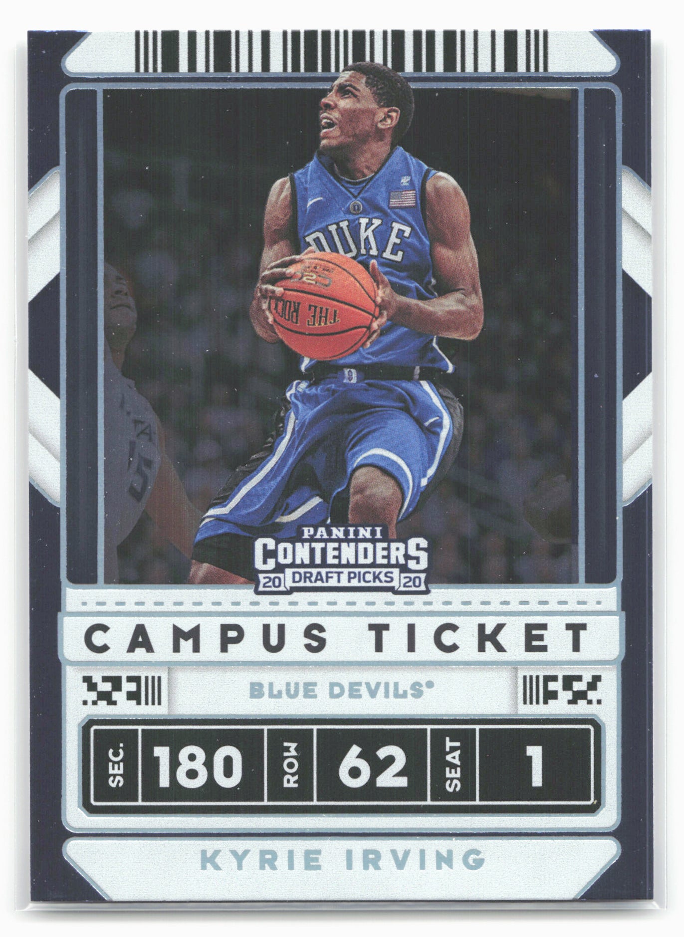 2020 Panini Contenders Draft Picks #11b Kyrie Irving Campus Ticket