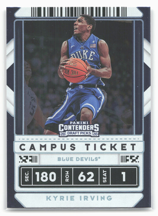 2020 Panini Contenders Draft Picks #11b Kyrie Irving Campus Ticket