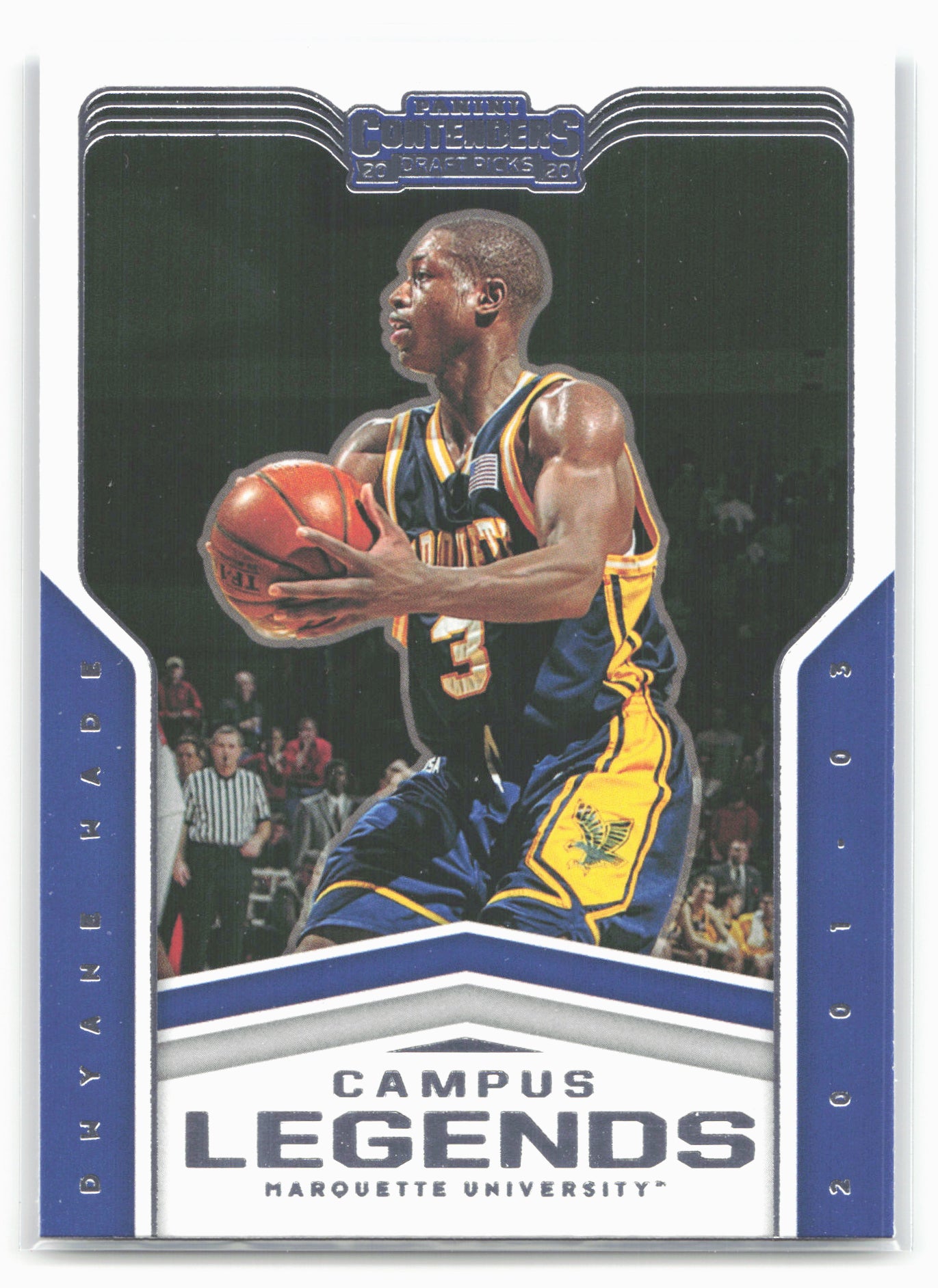 2020 Panini Contenders Draft Picks #11 Dwyane Wade Campus Legends