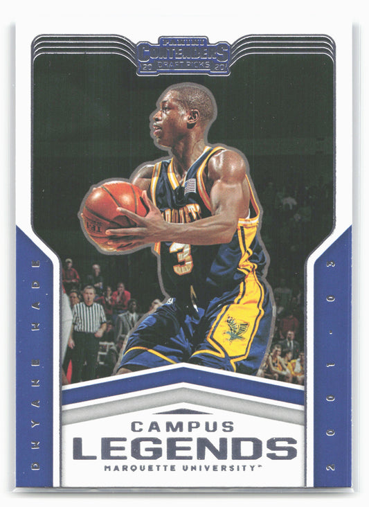 2020 Panini Contenders Draft Picks #11 Dwyane Wade Campus Legends