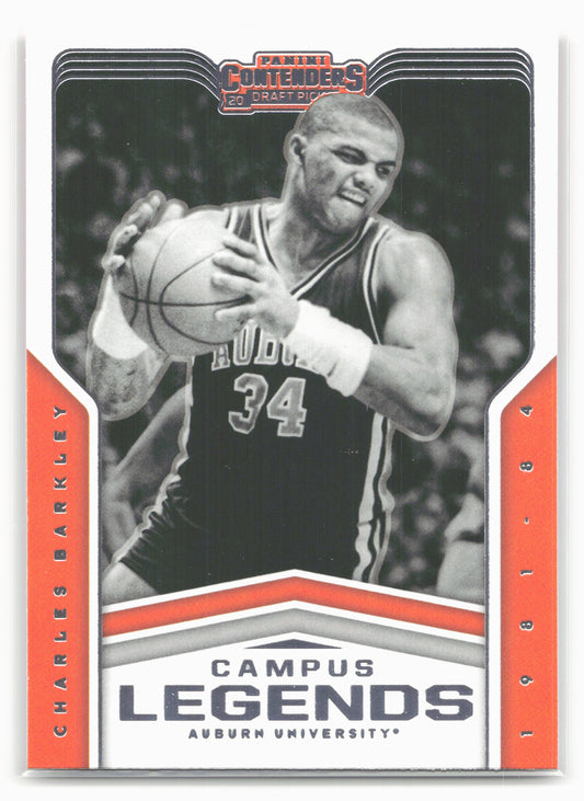 2020 Panini Contenders Draft Picks #5 Charles Barkley Campus Legends