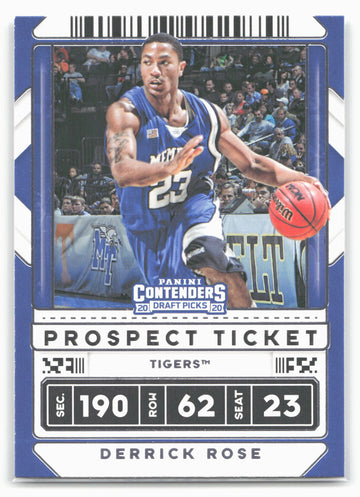 
2020 Panini Contenders Draft Picks #4 Derrick Rose