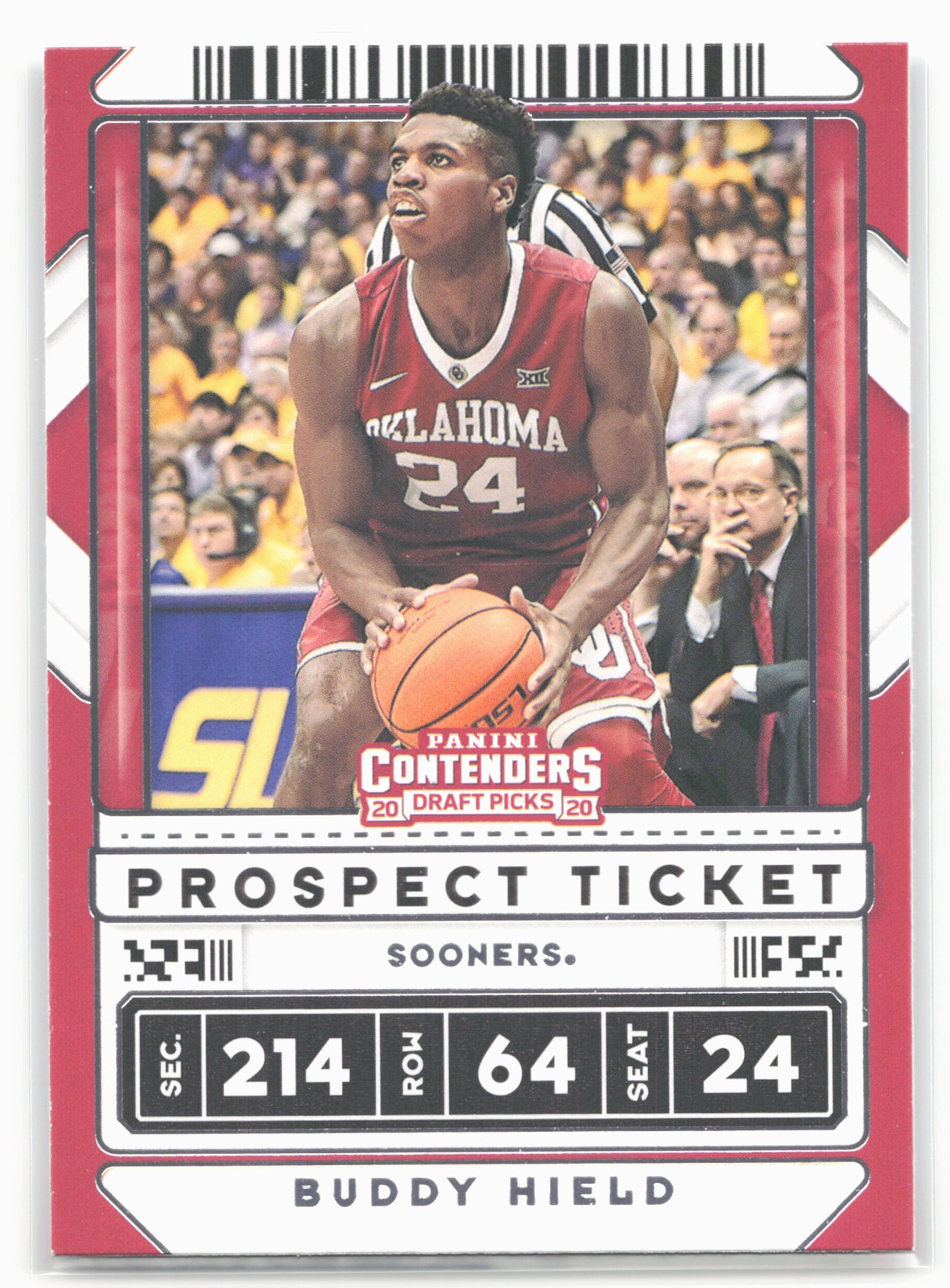 2020 Panini Contenders Draft Picks #24 Buddy Hield