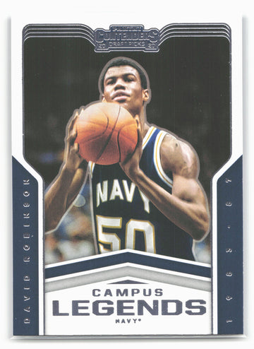 
2020 Panini Contenders Draft Picks #18 David Robinson Campus Legends