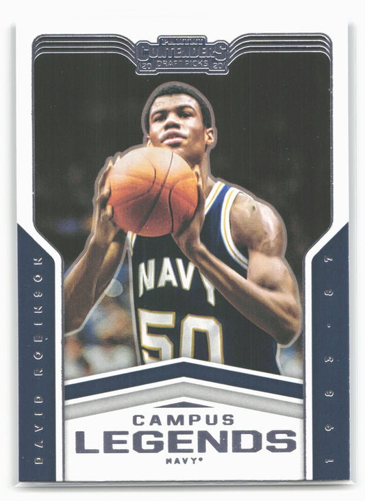 2020 Panini Contenders Draft Picks #18 David Robinson Campus Legends