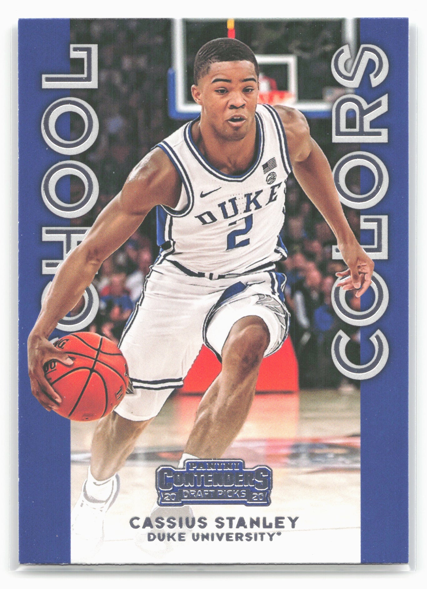 2020 Panini Contenders Draft Picks #32 Cassius Stanley School Colors