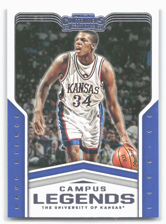 2020 Panini Contenders Draft Picks #22 Paul Pierce Campus Legends