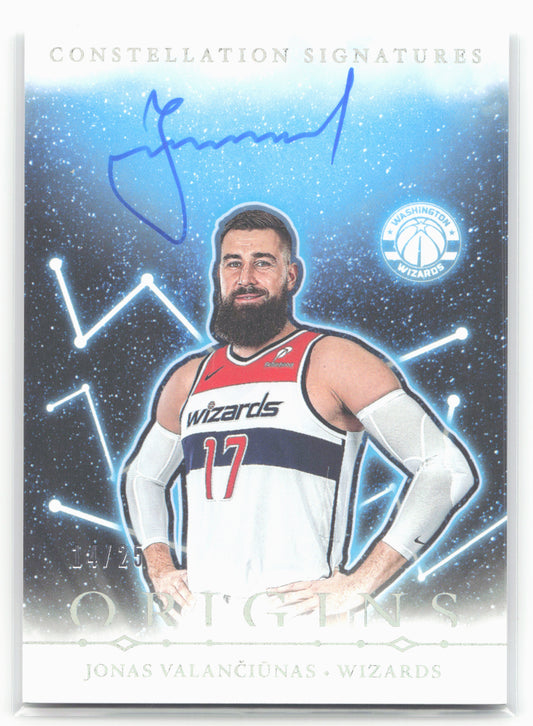 2024-25 Panini Select #CS-VAL Valanciunas 2024 Panini Origins Signatures #/25