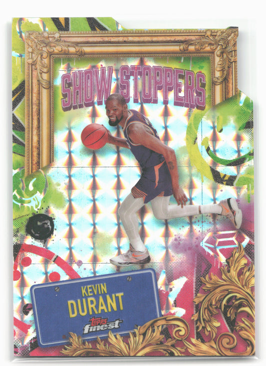 2024-25 Finest #S-20 Kevin Durant Showstoppers Geometric Refractor