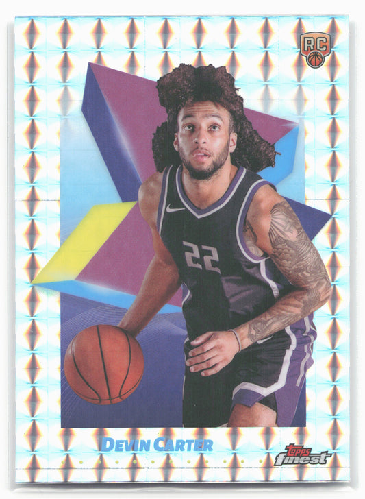 2024-25 Finest #81 Devin Carter Geometric
