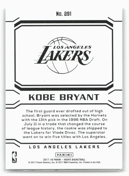 2017-18 Hoops #291 Kobe Bryant