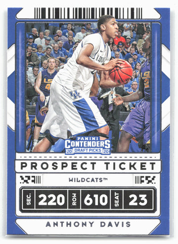 
2020 Panini Contenders Draft Picks #7 Anthony Davis