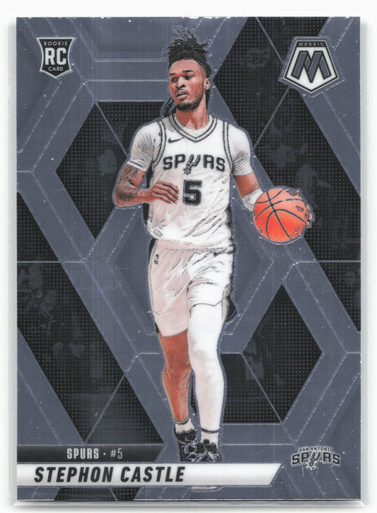 2024-25 Panini Mosaic #236 Stephon Castle