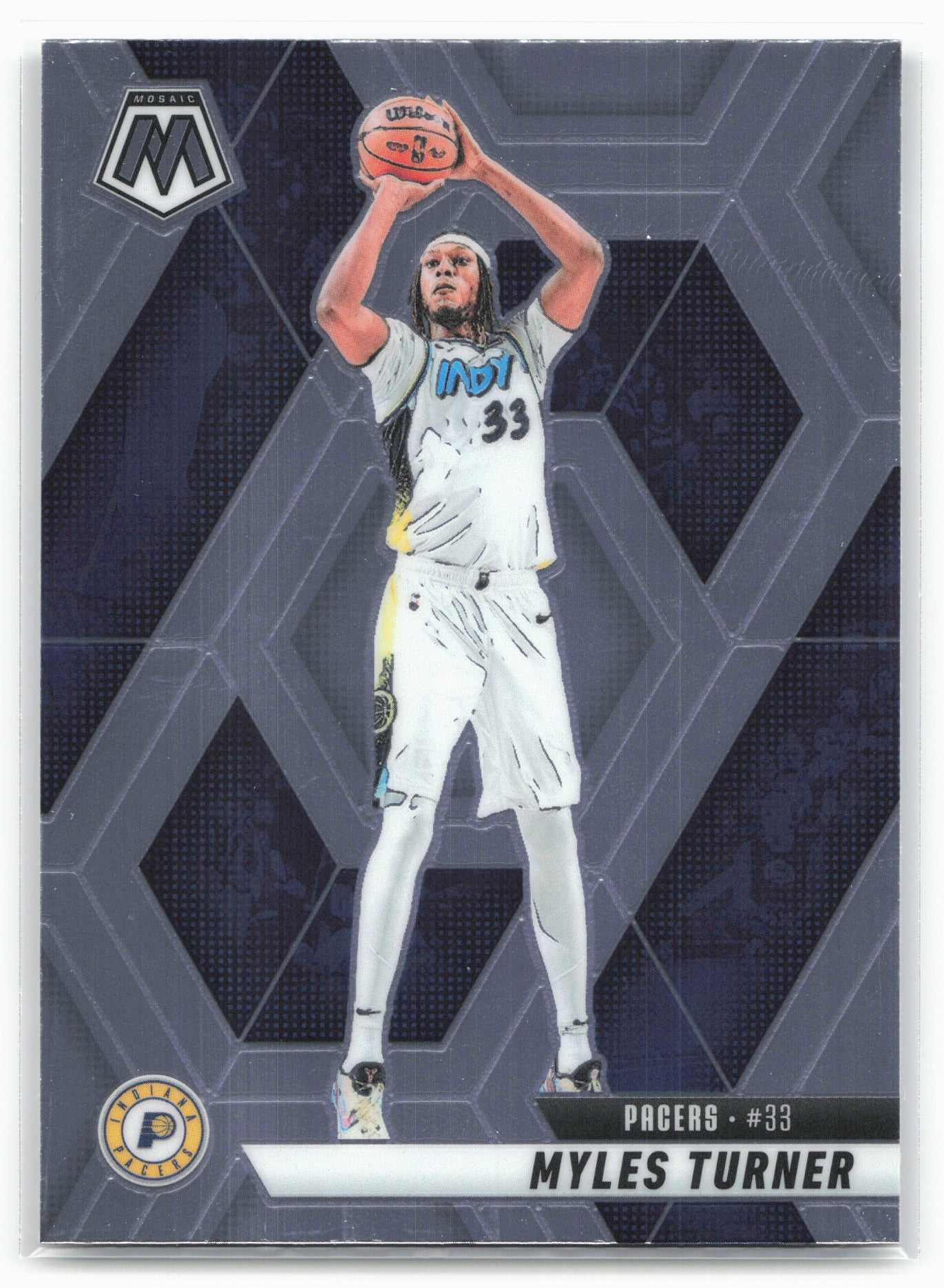 2024-25 Panini Mosaic #153 Myles Turner