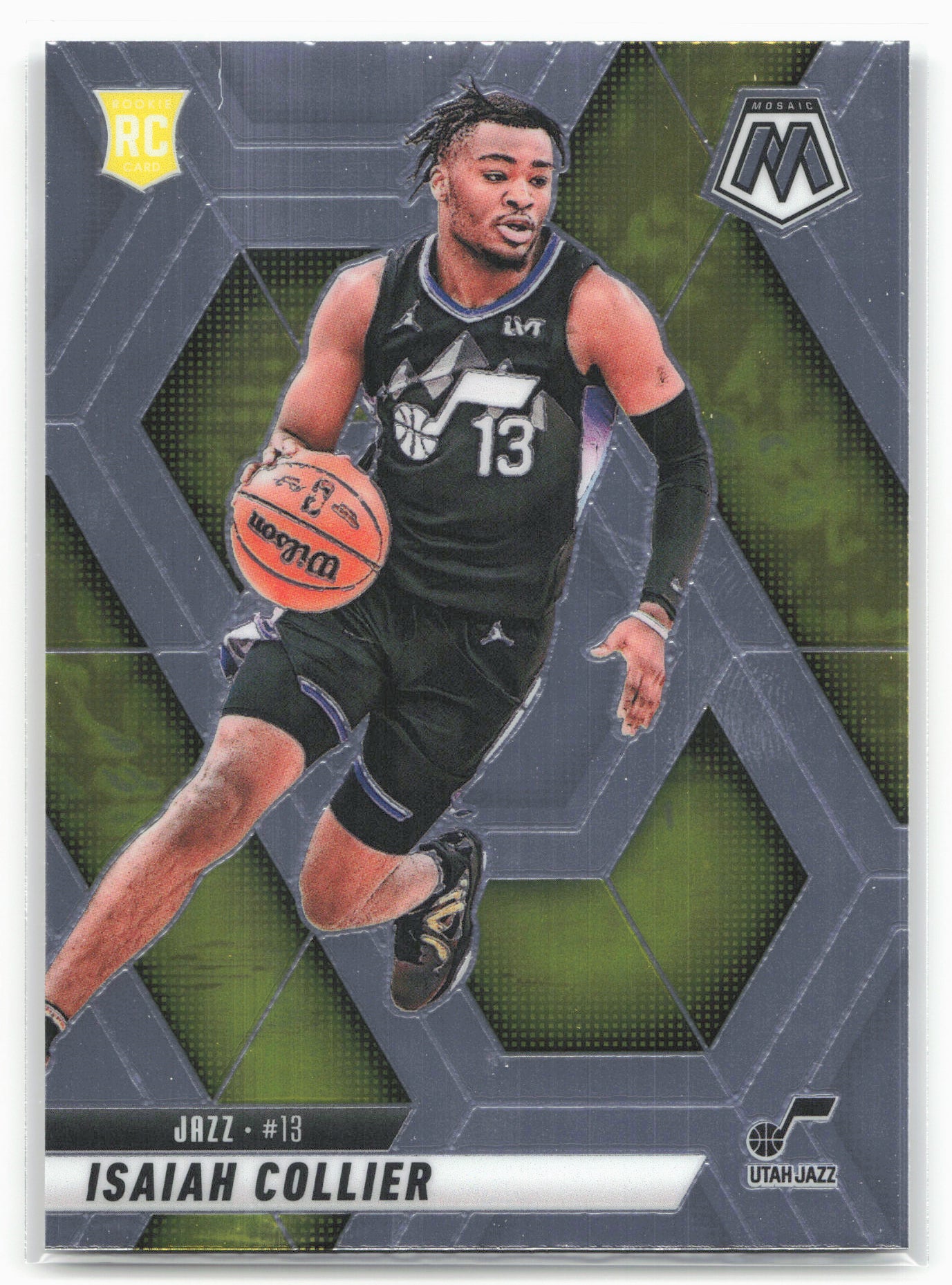 2024-25 Panini Mosaic #222 Isaiah Collier