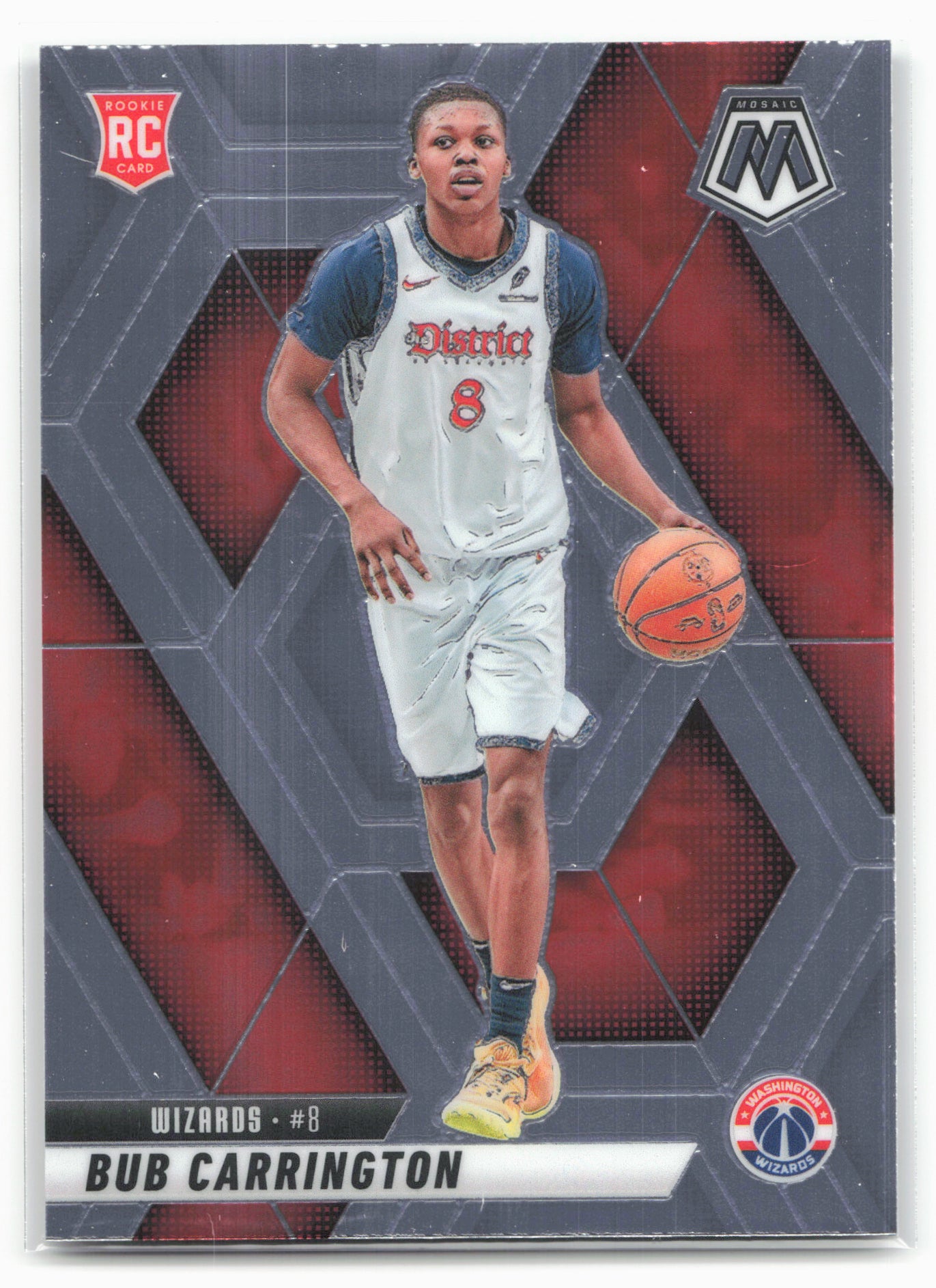 2024-25 Panini Mosaic #206 Bub Carrington