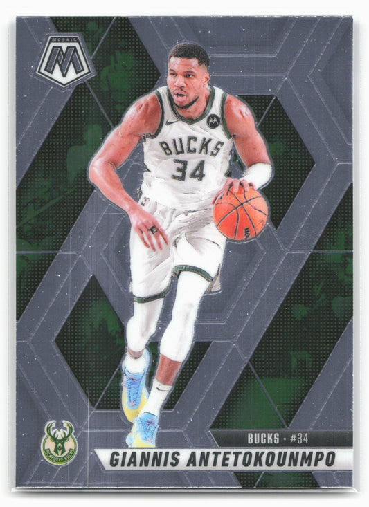 2024-25 Panini Mosaic #13 Giannis Antetokounmpo