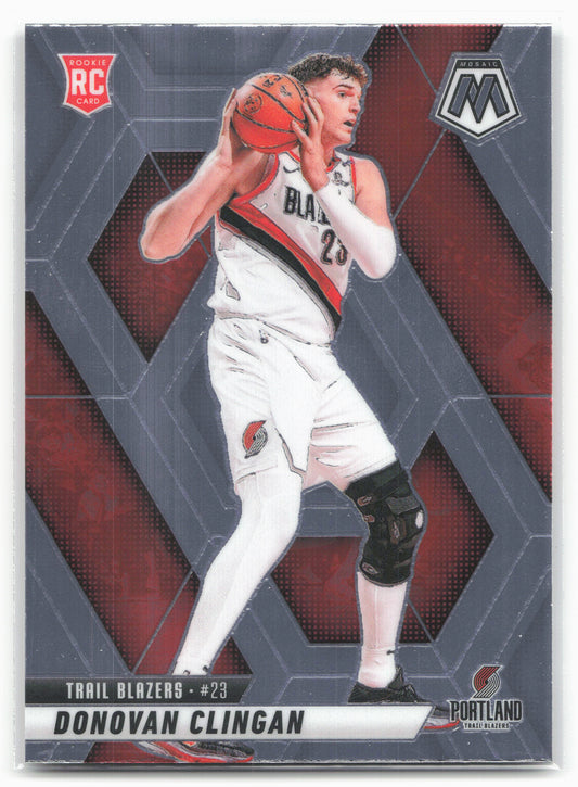 2024-25 Panini Mosaic #246 Donovan Clingan
