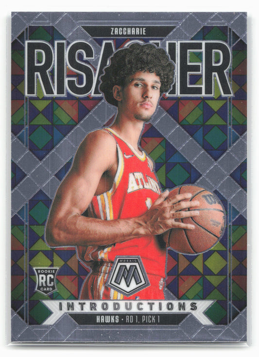 2024-25 Panini Mosaic #9 Zaccharie Risacher Introductions