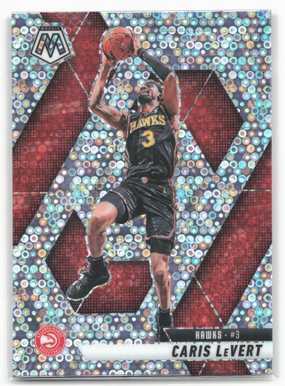 2024-25 Panini Mosaic #103 Caris LeVert Fast Break Silver Mosaic