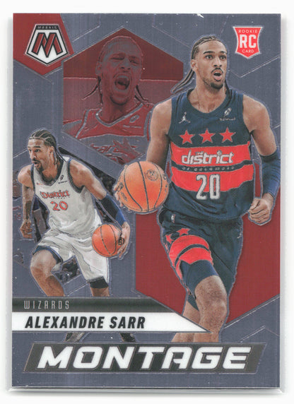 2024-25 Panini Mosaic #30 Alexandre Sarr Montage