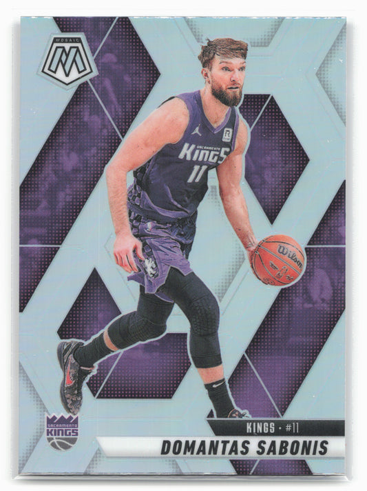 2024-25 Panini Mosaic #17 Domantas Sabonis Silver