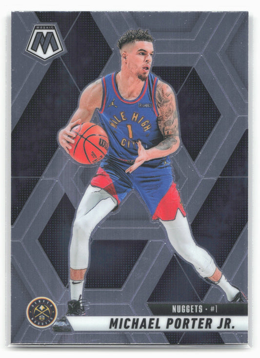 2024-25 Panini Mosaic #128 Michael Porter Jr.