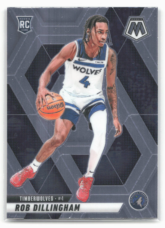 2024-25 Panini Mosaic #218 Rob Dillingham