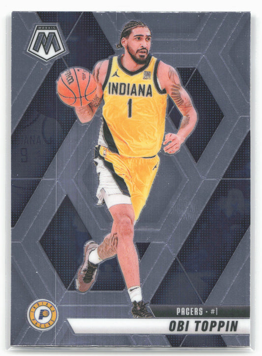 2024-25 Panini Mosaic #4 Obi Toppin